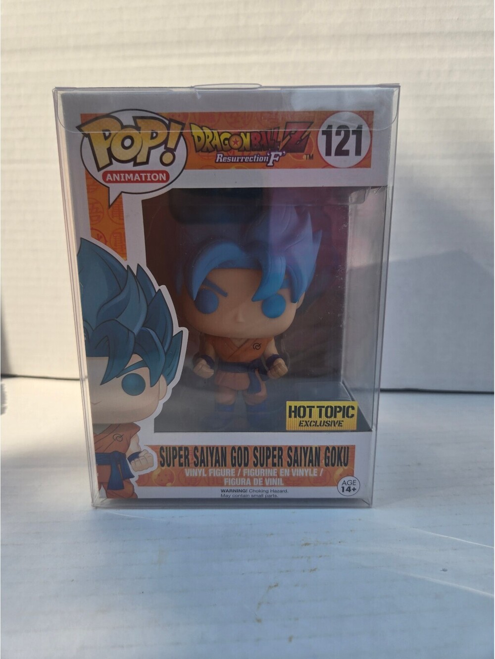 Funko Pop! Animation Dragon Ball Z Resurrection F Super Saiyan God Super Saiyan
